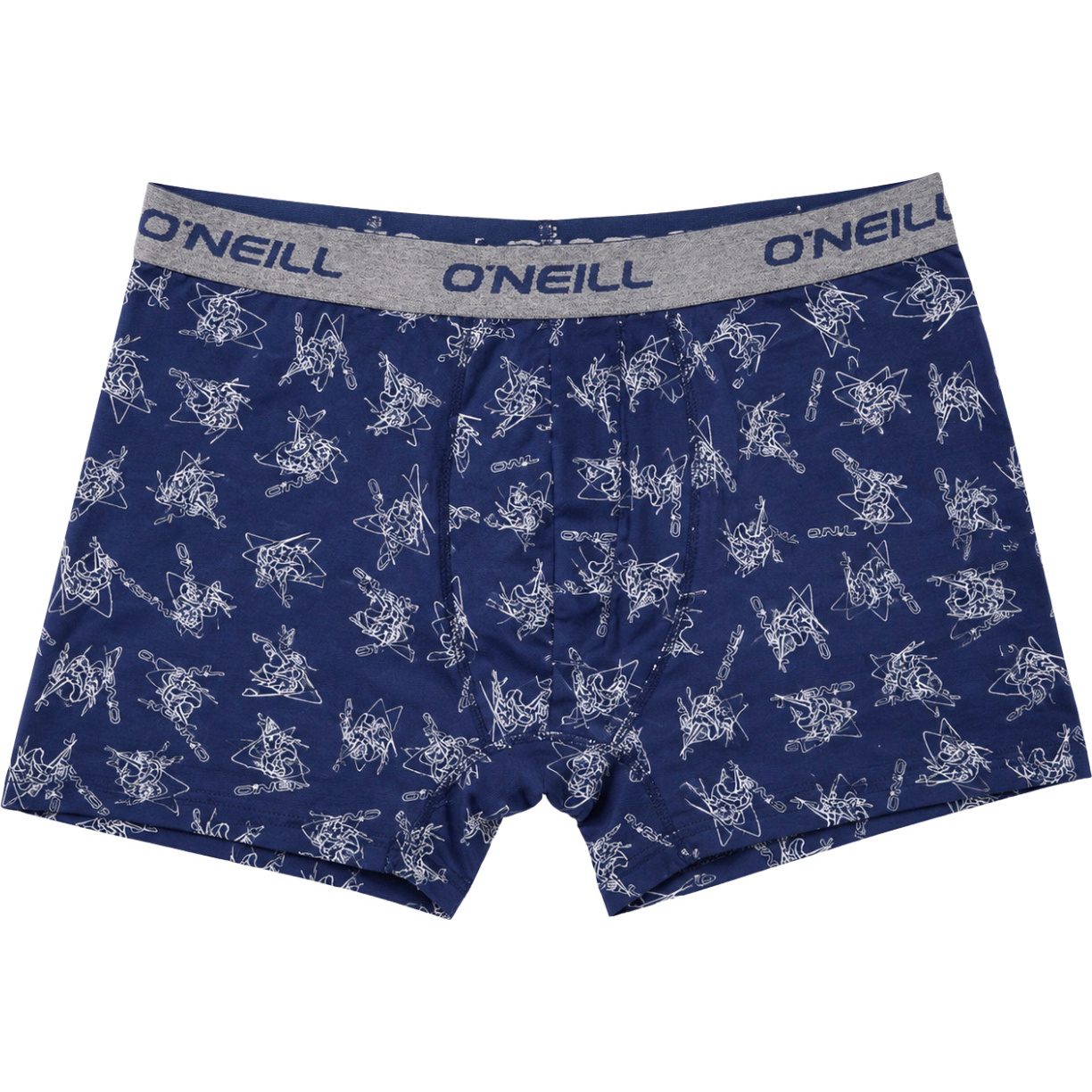 2025 O'Neill Herre Boksershorts Circle Surfer 3-Pack 203021155 - Circle Surfer / Light Grey Me